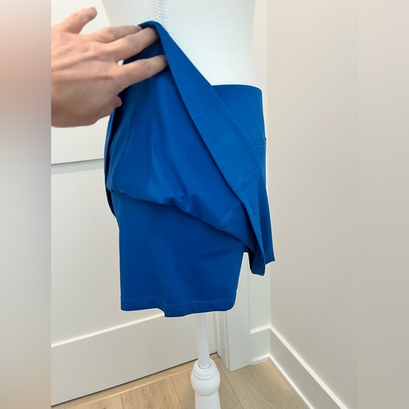 FILA PerformaEnergy tennis A-Line skort blue NEW sweat wicking stretchy medium - Picture 6 of 11
